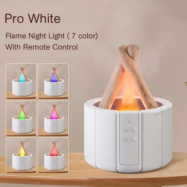 Flame Aroma Diffuser - Simulated Fire