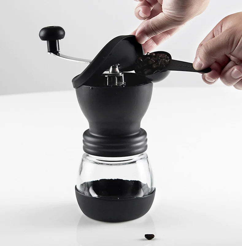 Ceramic Manual Coffee Grinder - Washable