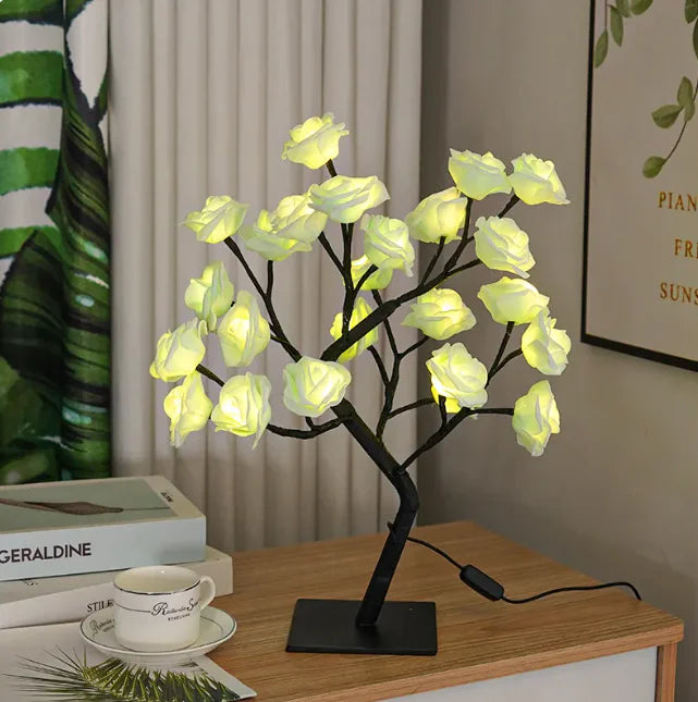 LED Rose Tree Lamp