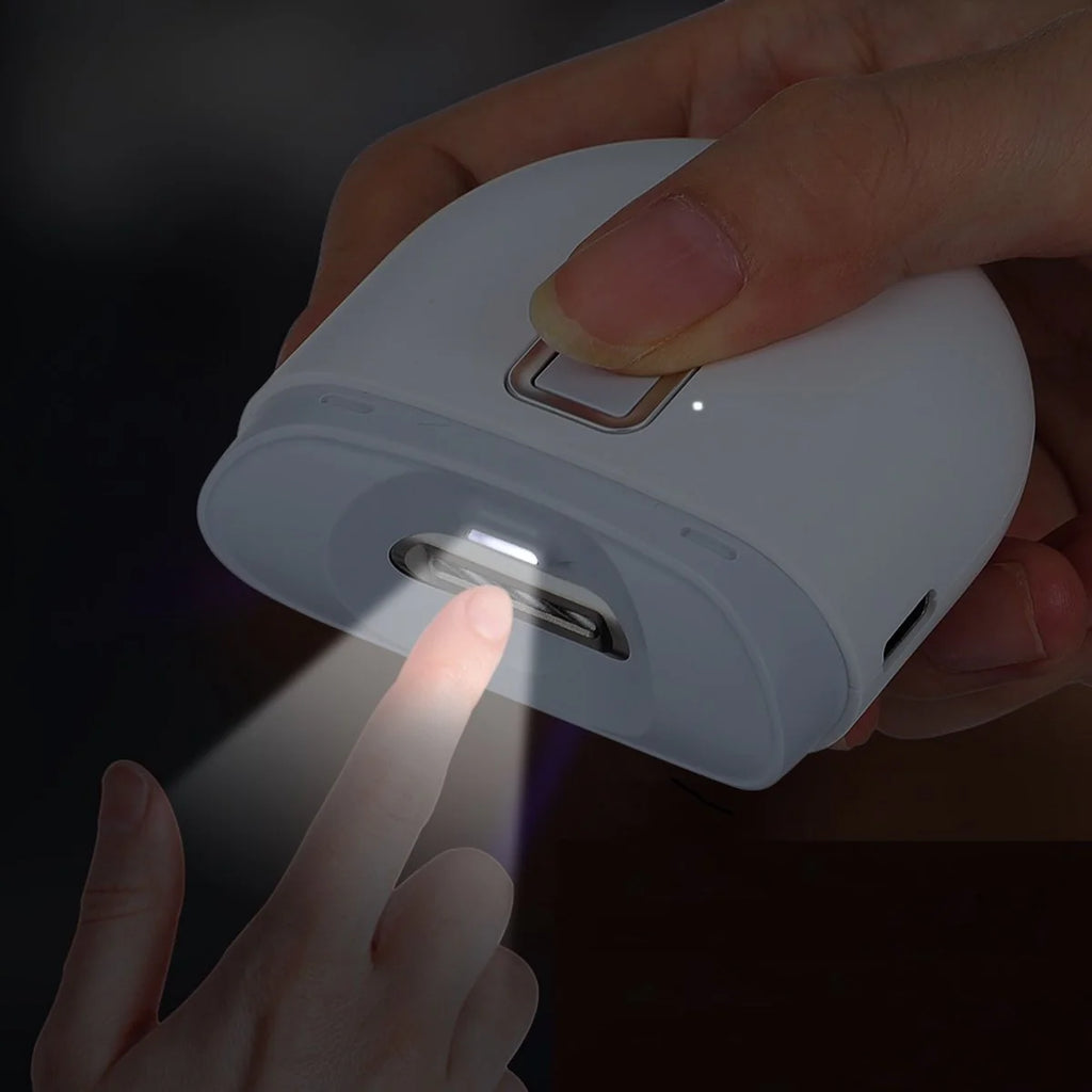 Electric Nail Clipper with LED Light