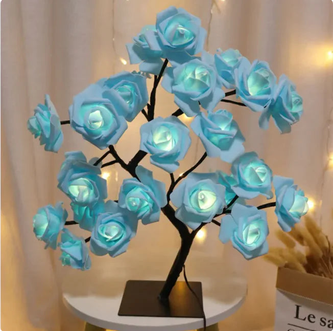 LED Rose Tree Lamp