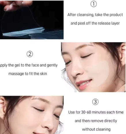 Hydrating Anti-Wrinkle Hydrogel Face Mask