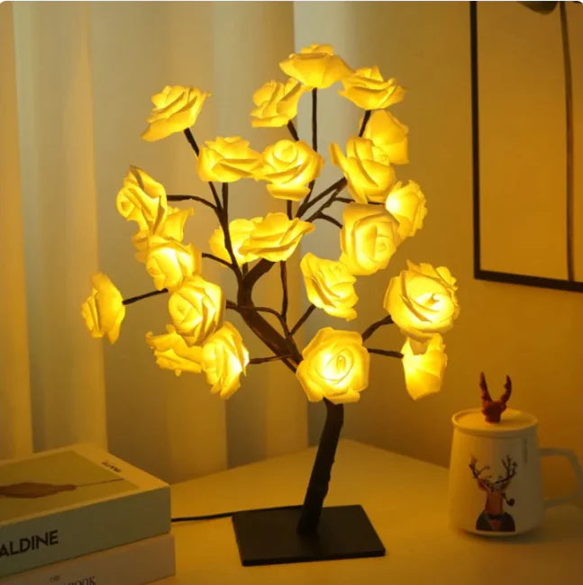 LED Rose Tree Lamp