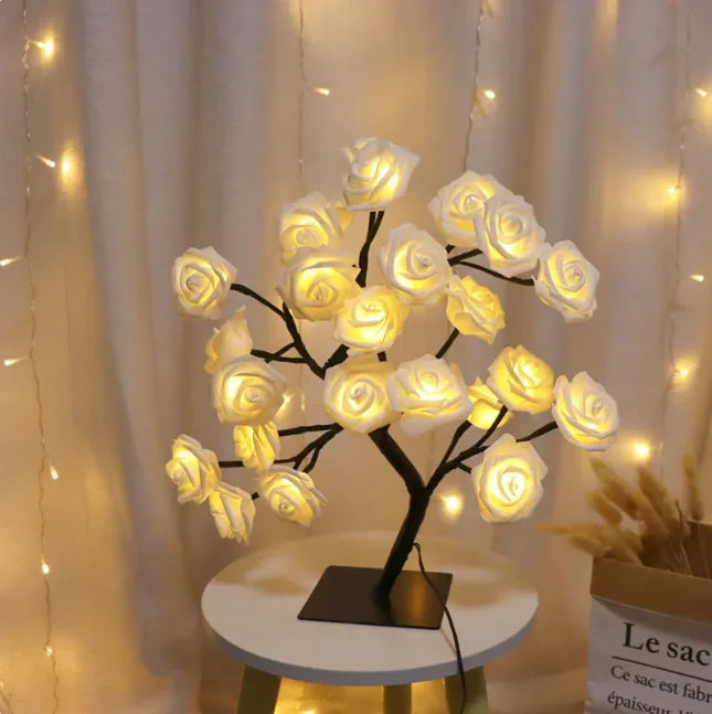 LED Rose Tree Lamp