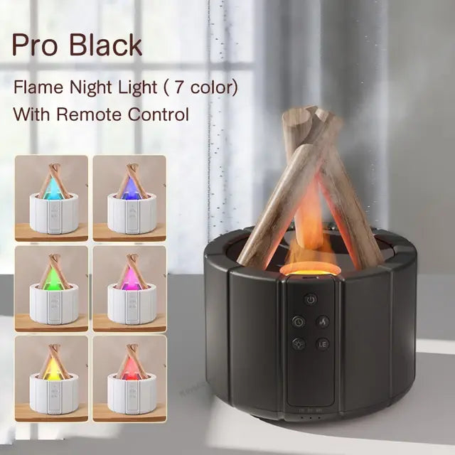 Flame Aroma Diffuser - Simulated Fire