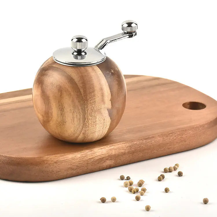 Wooden Pepper Grinder with Ceramic Core