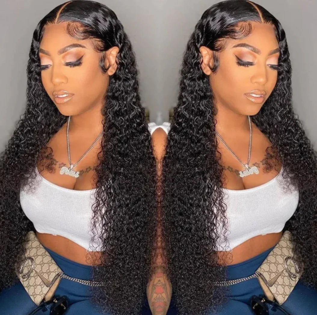 Elegant black lace wig for special occasions
