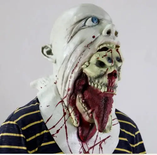 Alien Halloween Mask - Latex Horror Headgear