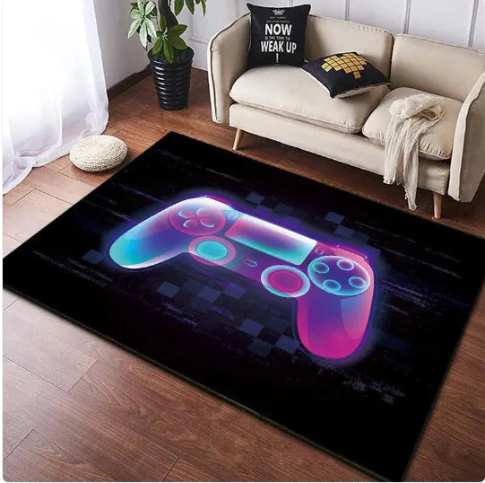 Game Controller Carpet - Gaming Room Decor
