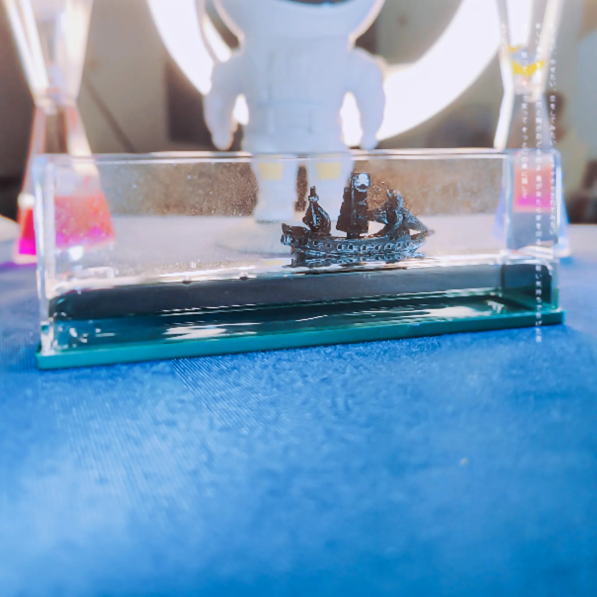 Cruise Ship Fluid Drift Bottle - Creative Decor