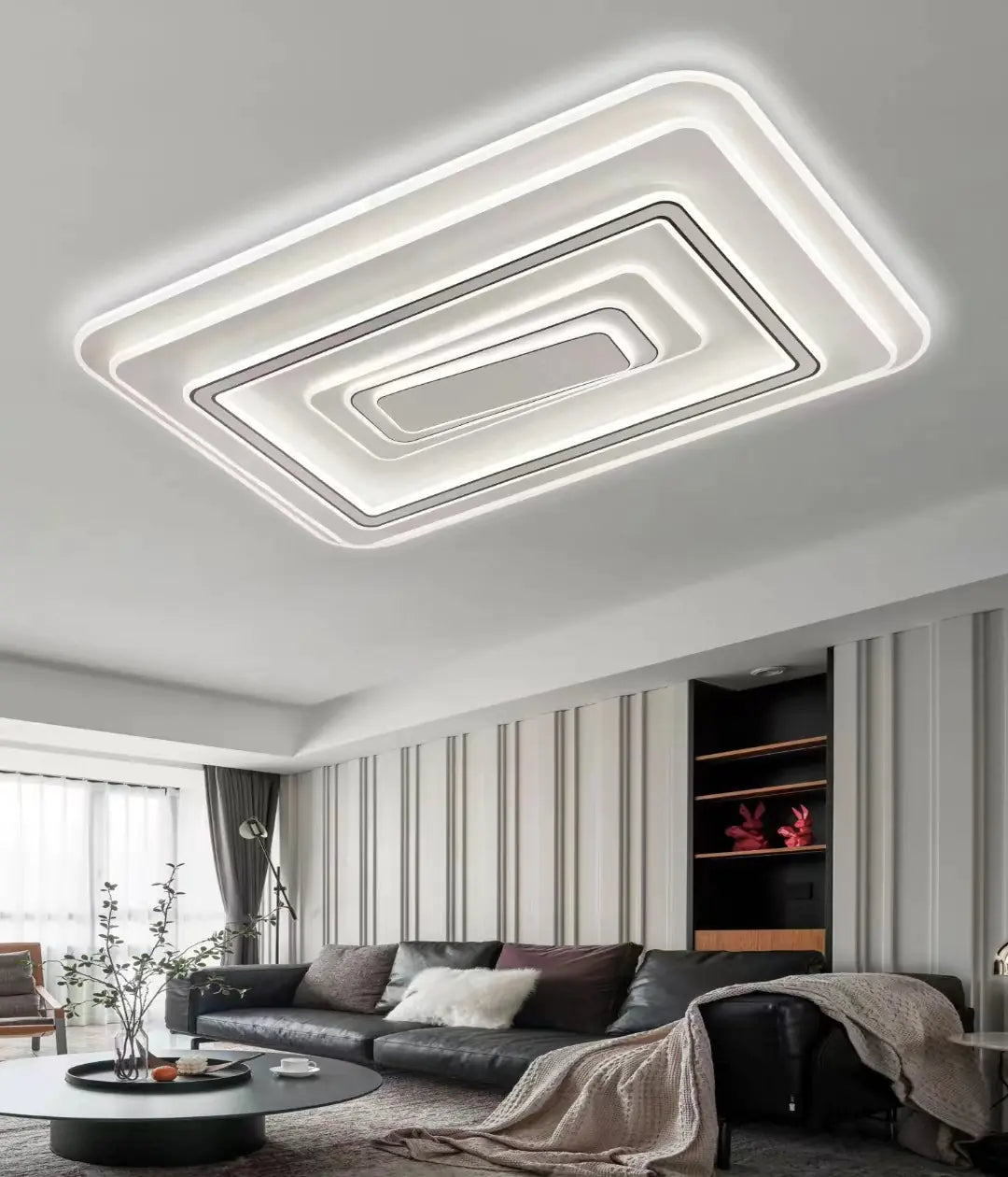 Smart LED Ceiling Light 360W - Modern Design