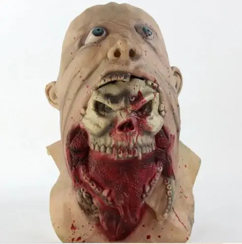 Alien Halloween Mask - Latex Horror Headgear