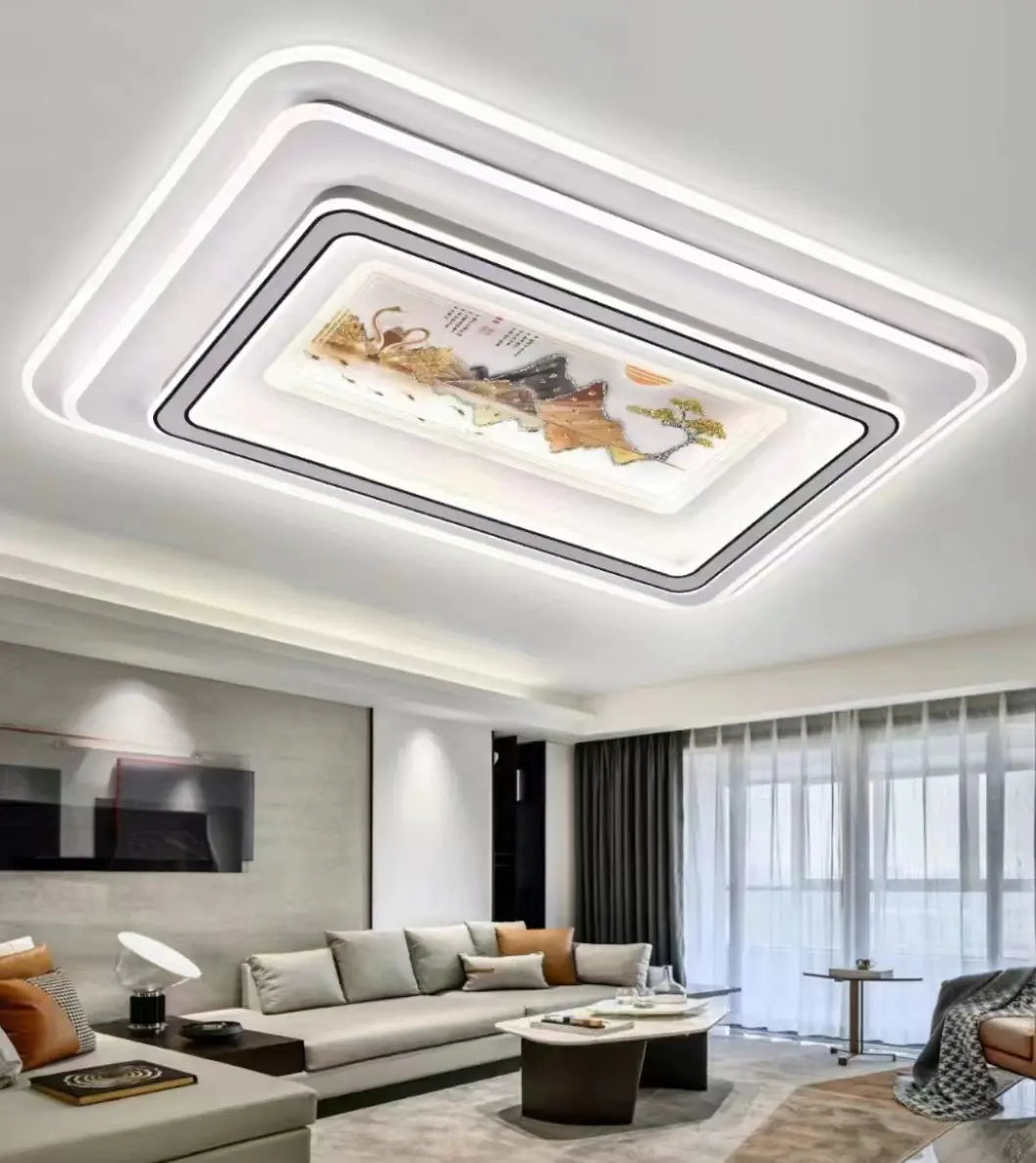 Smart LED Ceiling Light 360W - Modern Design