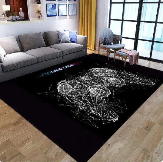 Game Controller Carpet - Gaming Room Decor
